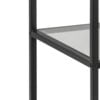 seaford-reol-i-sort-stl-2-hylder-i-klar-sort-glas-fra-actona-bdh-35x37-0000072126-4 Seaford Reol Sort Stål Hylder Klar