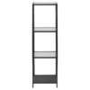 seaford-reol-i-sort-stl-hylder-i-klar-sort-glas-fra-actona-bdh-35x37x1-0000072125-3 Seaford Reol Sort Stål Hylder Klar