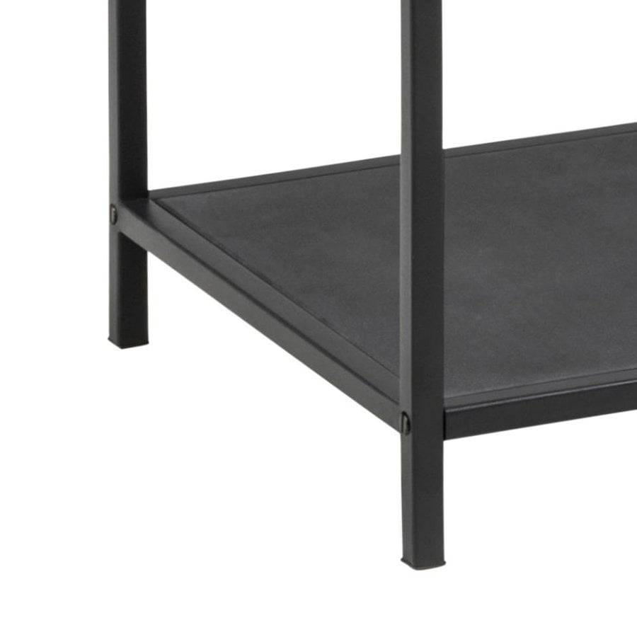seaford-reol-i-sort-stl-hylder-i-klar-sort-glas-fra-actona-bdh-35x37x1-0000072125-4 Seaford Reol Sort Stål Hylder Klar