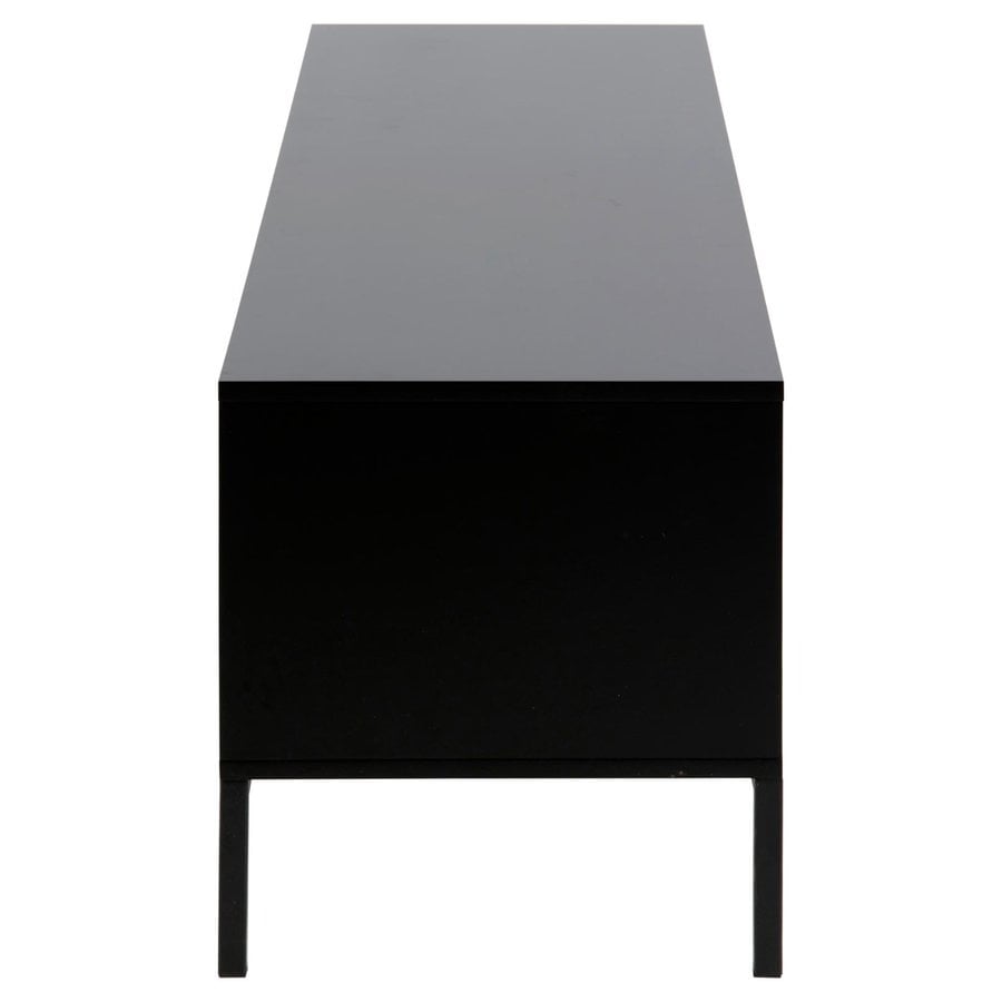 Seaford Tv Bord Sort Mat Vild