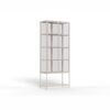 seaford-vitrine-i-gr-stl-med-klar-glasdre-hylder-i-gr-mdf-fra-actona-b-H000024099-3 Seaford Vitrine Grå Stål Klar Glasdøre