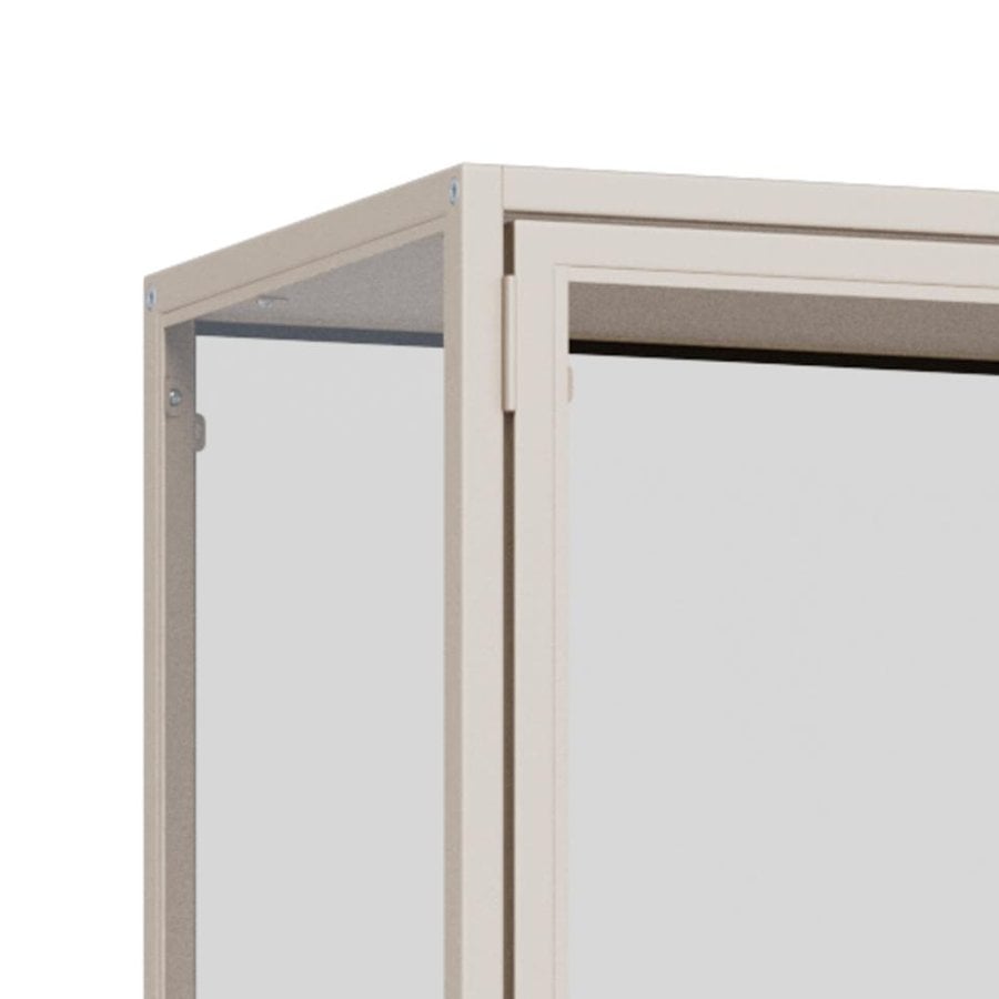 seaford-vitrine-i-gr-stl-med-klar-glasdre-hylder-i-gr-mdf-fra-actona-b-H000024099-8 Seaford Vitrine Grå Stål Klar Glasdøre