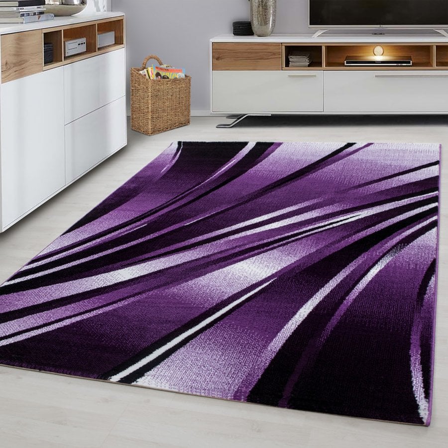 sebastian-gulvtaeppe-i-lilla-med-kant-fra-rugs-by-uniquebeds-PARMA801509210LILA-1 Sebastian Gulvtæppe