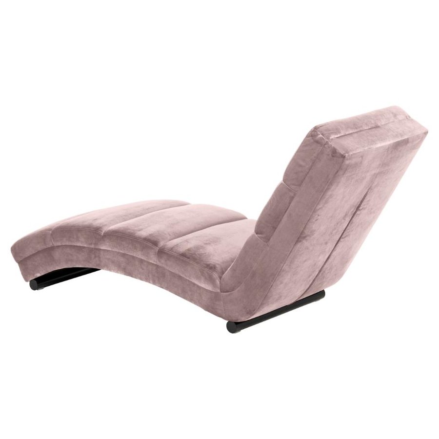 Slinky Chaiselong Dusty Rose Stof Horisontal
