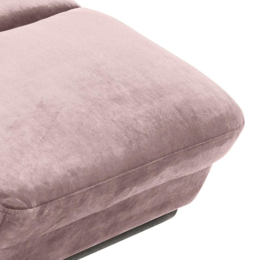 Slinky Chaiselong Dusty Rose Stof Horisontal