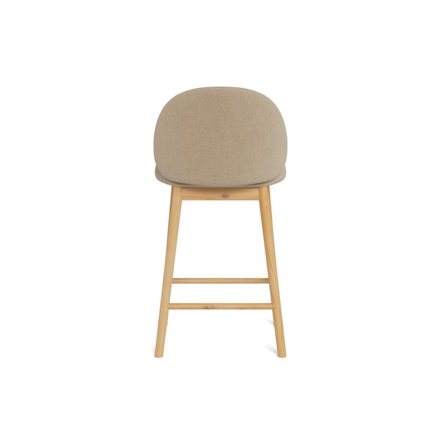 Sophia Counterstol Beige Stof Fodstøtte Stel