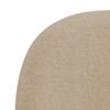 Sophia Counterstol Beige Stof Fodstøtte Stel