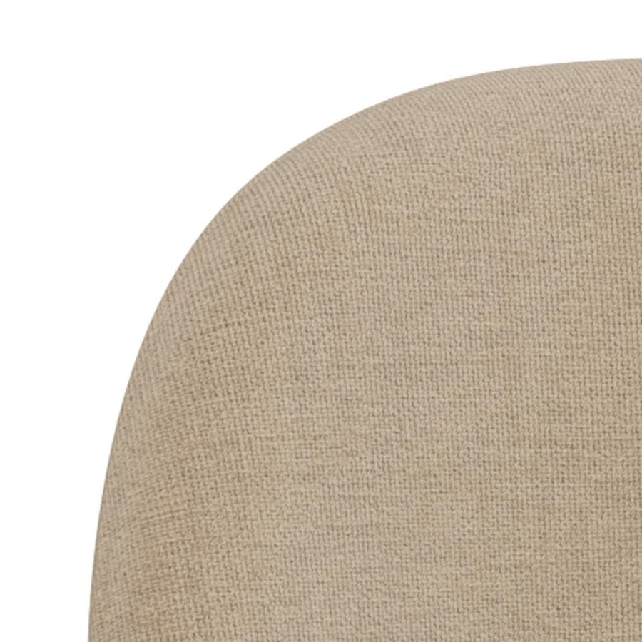 Sophia Counterstol Beige Stof Fodstøtte Stel
