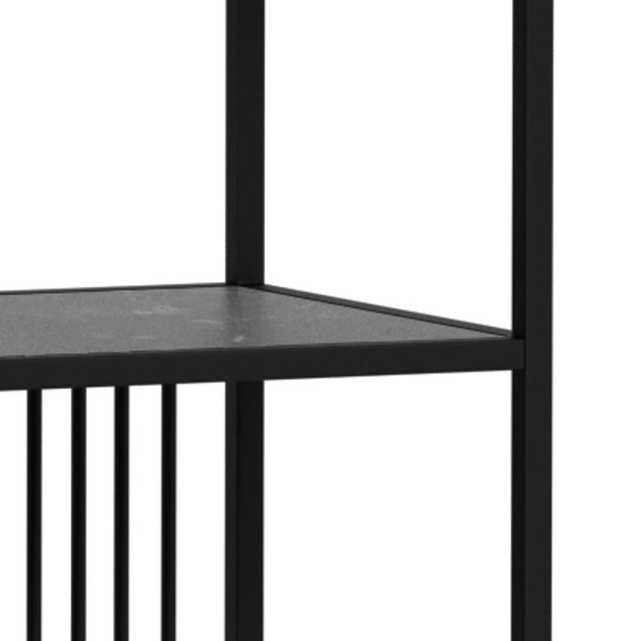 Strington Reol Mat Sort Stål Hylder