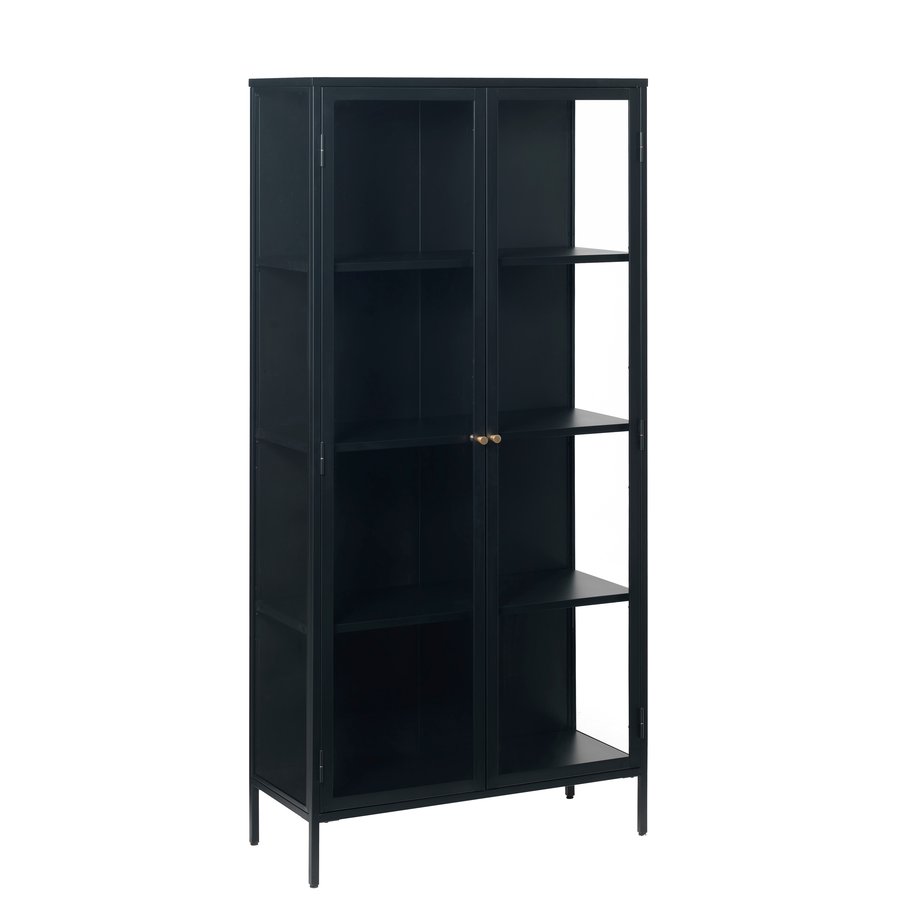 surat-skab-i-sort-stl-med-gyldne-hndtag-fra-unique-furniture-40x90x190-42040600-15 Surat Skab Sort Stål Gyldne Håndtag