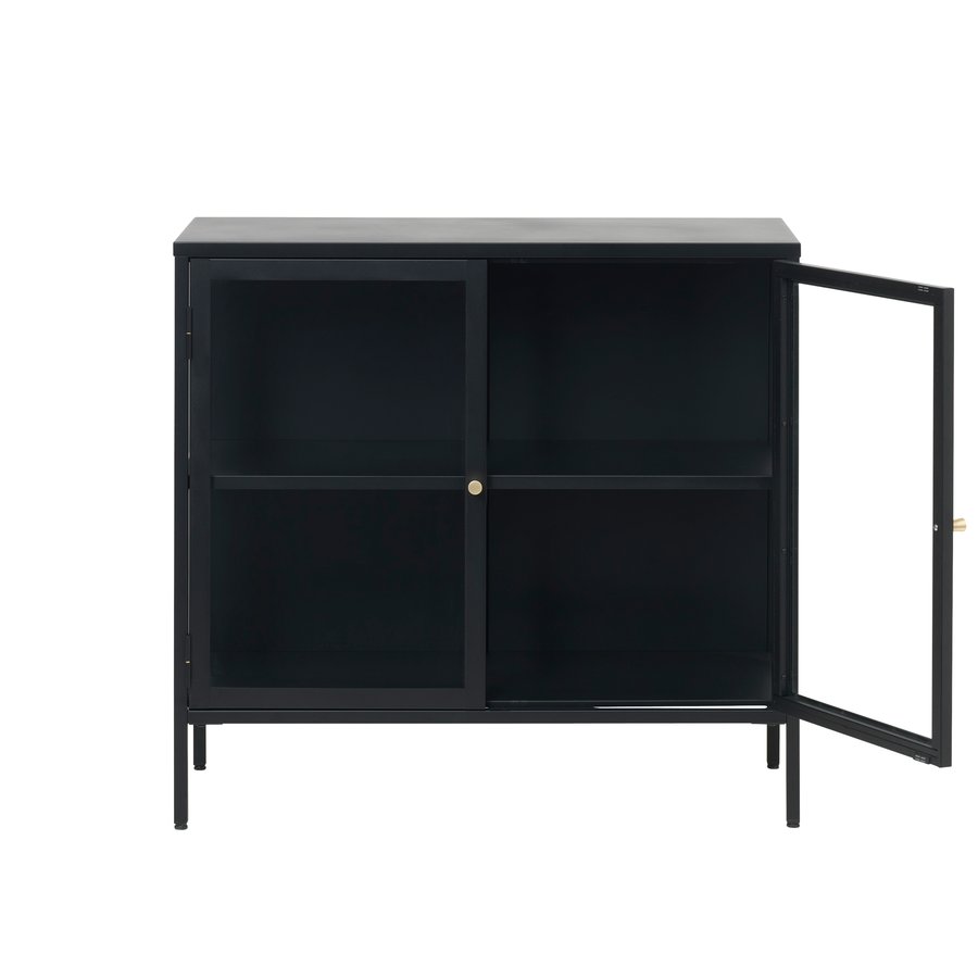surat-sknk-i-sort-stl-med-2-lger-og-gyldne-hndtag-fra-unique-furniture-42030600-10 Surat Skænk Sort Stål Låger Gyldne