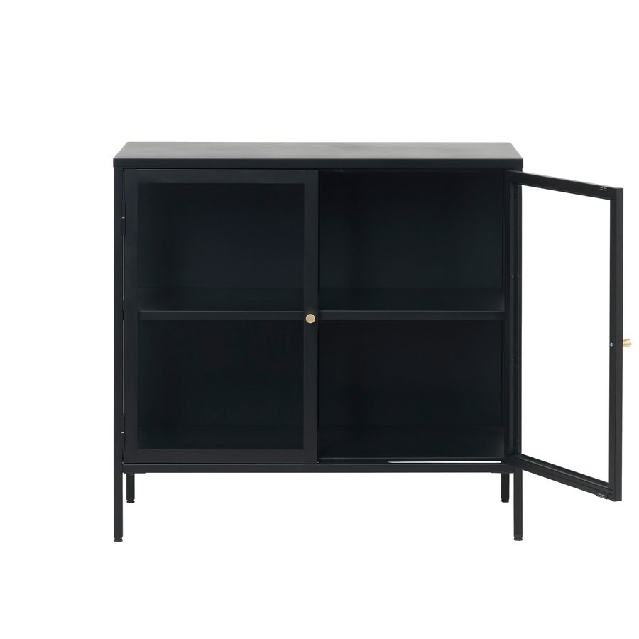 surat-sknk-i-sort-stl-med-2-lger-og-gyldne-hndtag-fra-unique-furniture-42030600-12 Surat Skænk Sort Stål Låger Gyldne