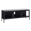 surat-tv-bnk-i-sort-stl-med-glasfront-og-gyldne-hndtag-fra-unique-furn-44300600-7 Surat Tv Bænk Sort Stål Glasfront