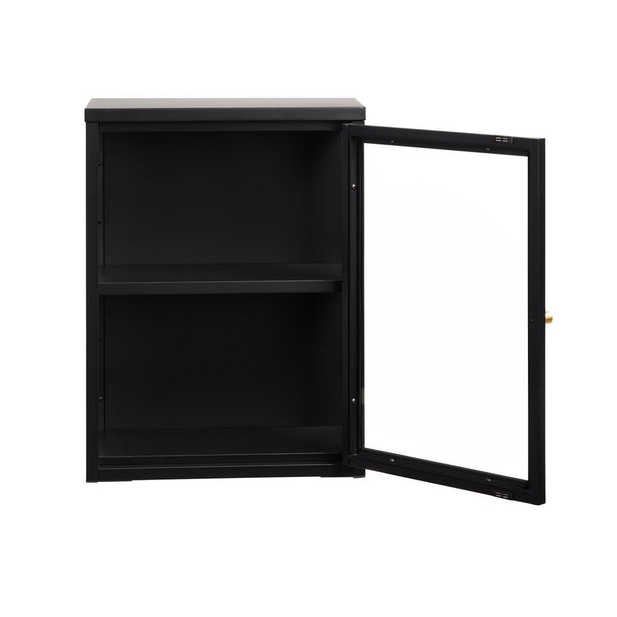 surat-vgskab-i-sort-stl-med-guldhndtag-og-front-i-glas-fra-unique-furn-46780600-6 Surat Vægskab Sort Stål Guldhåndtag Front