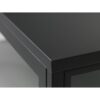 surat-vitrineskab-i-sort-stl-med-glasfronter-og-gyldne-hndtag-fra-uniq-42280600-20 Surat Vitrineskab Sort Stål Glasfronter Gyldne