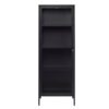 surat-vitrineskab-i-sort-stl-med-gyldent-hndtag-fra-unique-furniture-4-44290600-7 Surat Vitrineskab Sort Stål Gyldent Håndtag