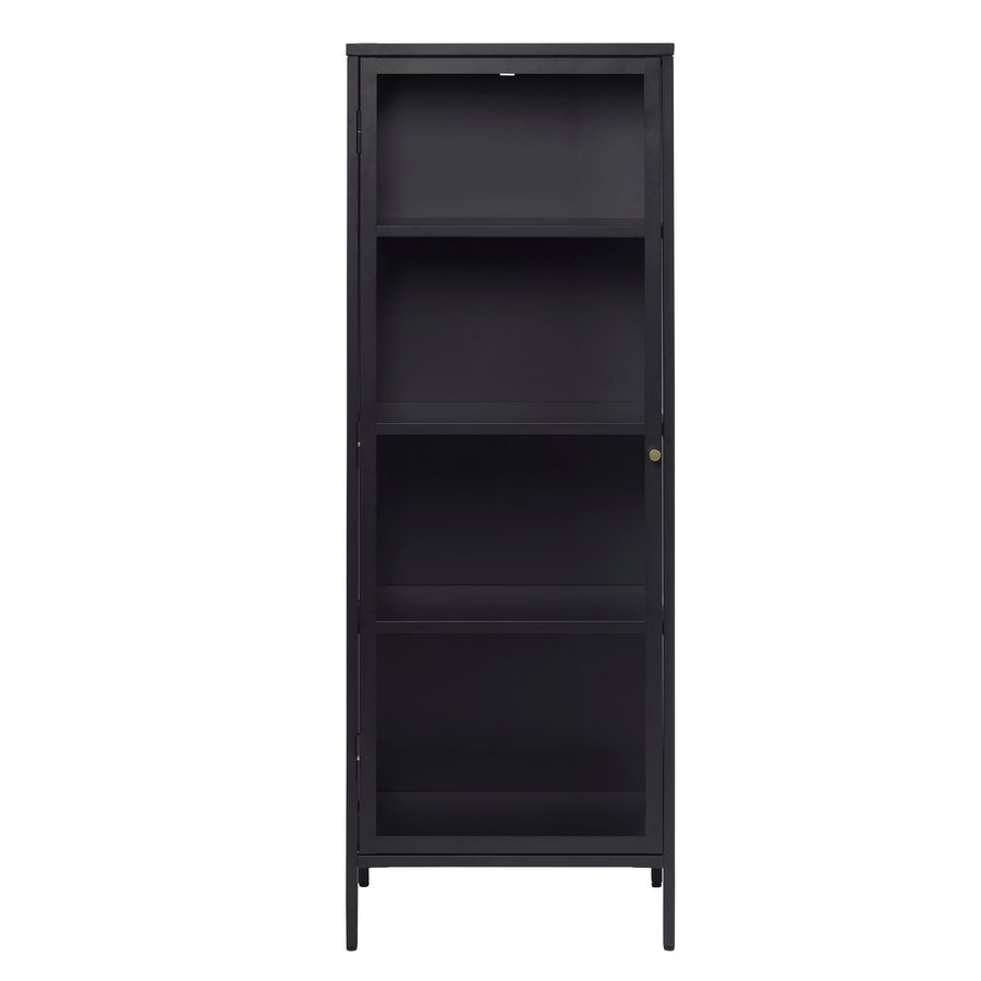 surat-vitrineskab-i-sort-stl-med-gyldent-hndtag-fra-unique-furniture-4-44290600-7 Surat Vitrineskab Sort Stål Gyldent Håndtag