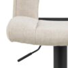 sylvia-barstol-i-beige-stof-med-drejefunktion-fodsttte-gaspatron-og-hn-0000105393-5 Sylvia Barstol Beige Stof Drejefunktion Fodstøtte