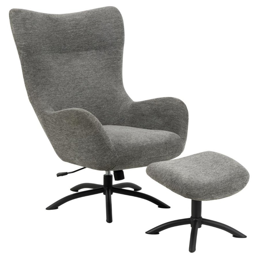 talgarth-recliner-i-antracit-stof-med-fodskammel-og-stel-i-sort-stl-fr-0000094071-2 Talgarth Recliner Antracit Stof Fodskammel Stel
