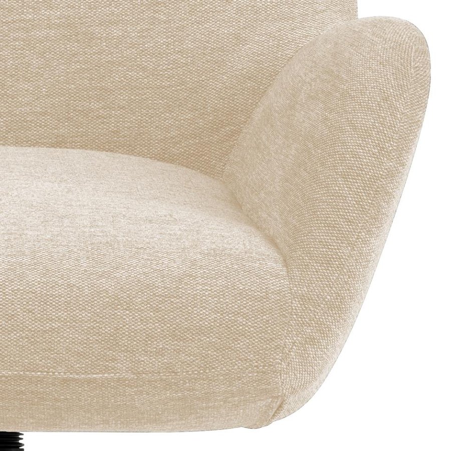 Talgarth Recliner Fodskammel Creme Stof Stel