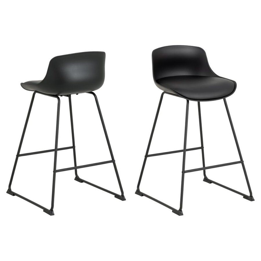 tina-counterstol-i-sort-plastik-med-fodsttte-og-stel-i-sort-stl-fra-ac-0000097504-2 Tina Counterstol Sort Plastik Fodstøtte Stel