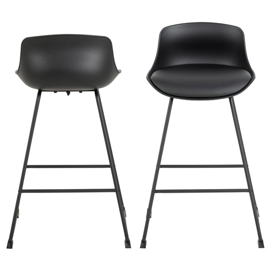 tina-counterstol-i-sort-plastik-med-fodsttte-og-stel-i-sort-stl-fra-ac-0000097504-3 Tina Counterstol Sort Plastik Fodstøtte Stel