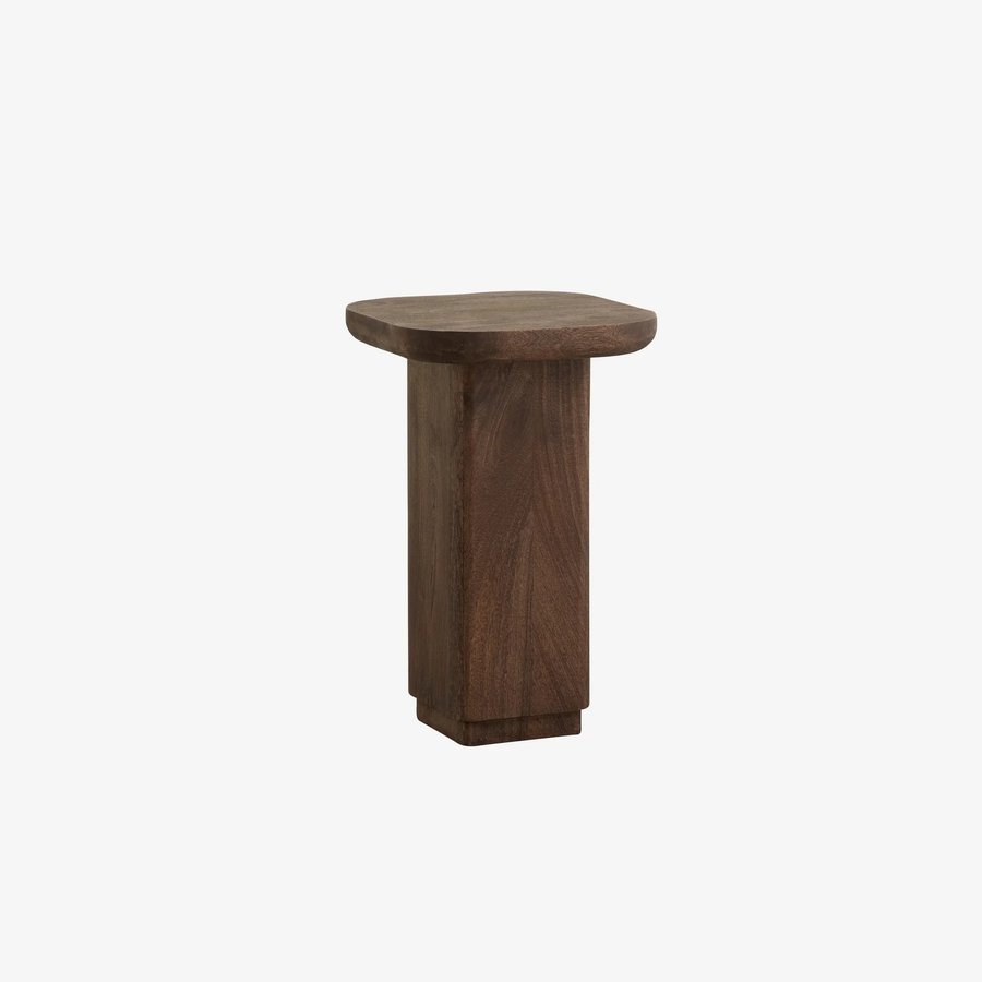 TOKE Sidebord i Mangotræ med Mørkbejdset Overflade fra Nordal | 32x32x48 cm hos uniquebeds, home & living - Billede 2