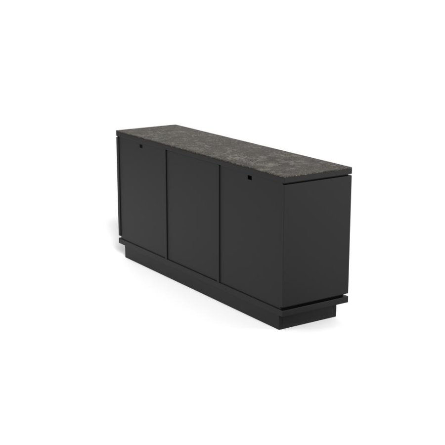 Tribeca Skænk Sort Mdf Top Sort