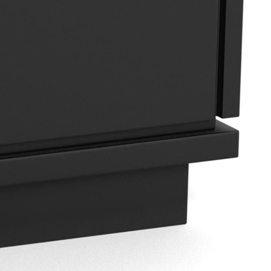 Tribeca Skænk Sort Mdf Top Sort