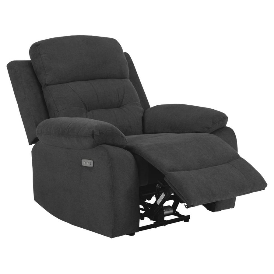 Vansbro Recliner Mørkegrå Stof C Stik