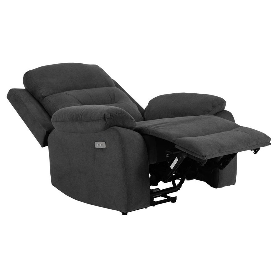 Vansbro Recliner Mørkegrå Stof C Stik