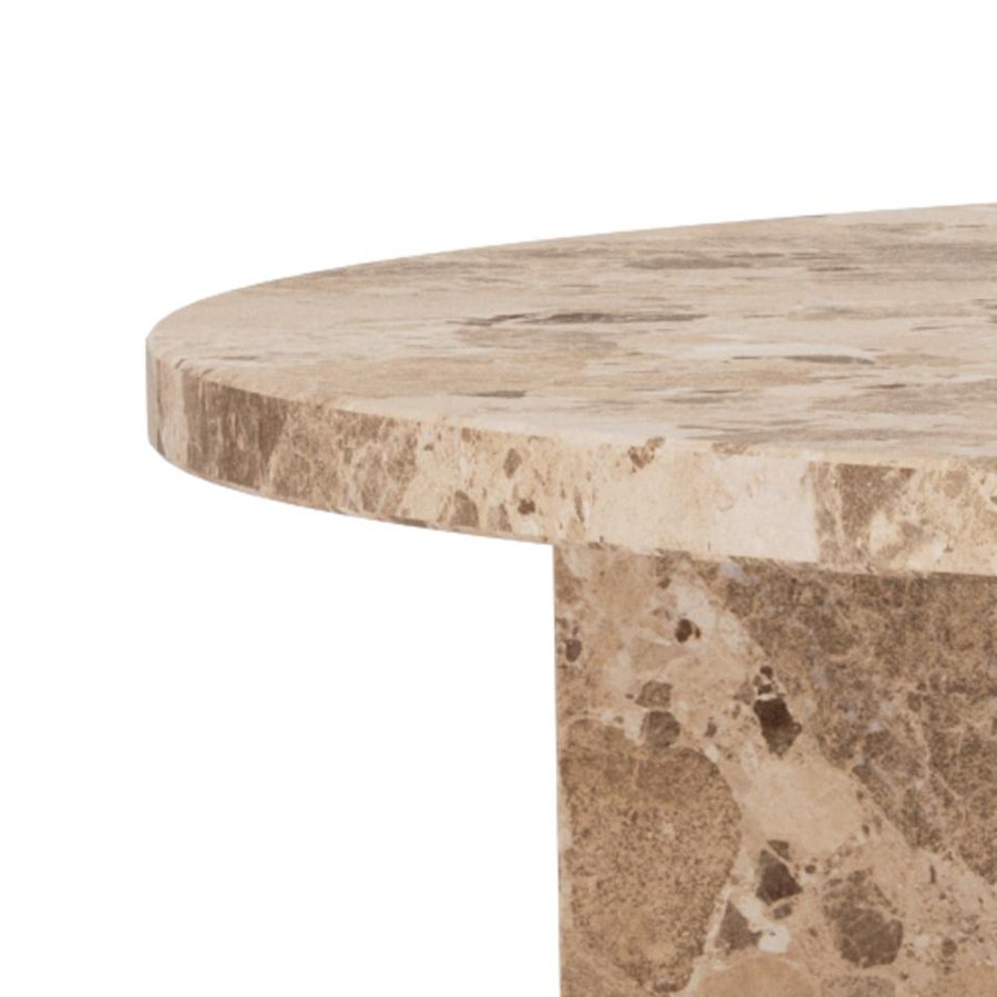 Vega Sofabord Latte Marmor Actona Cm
