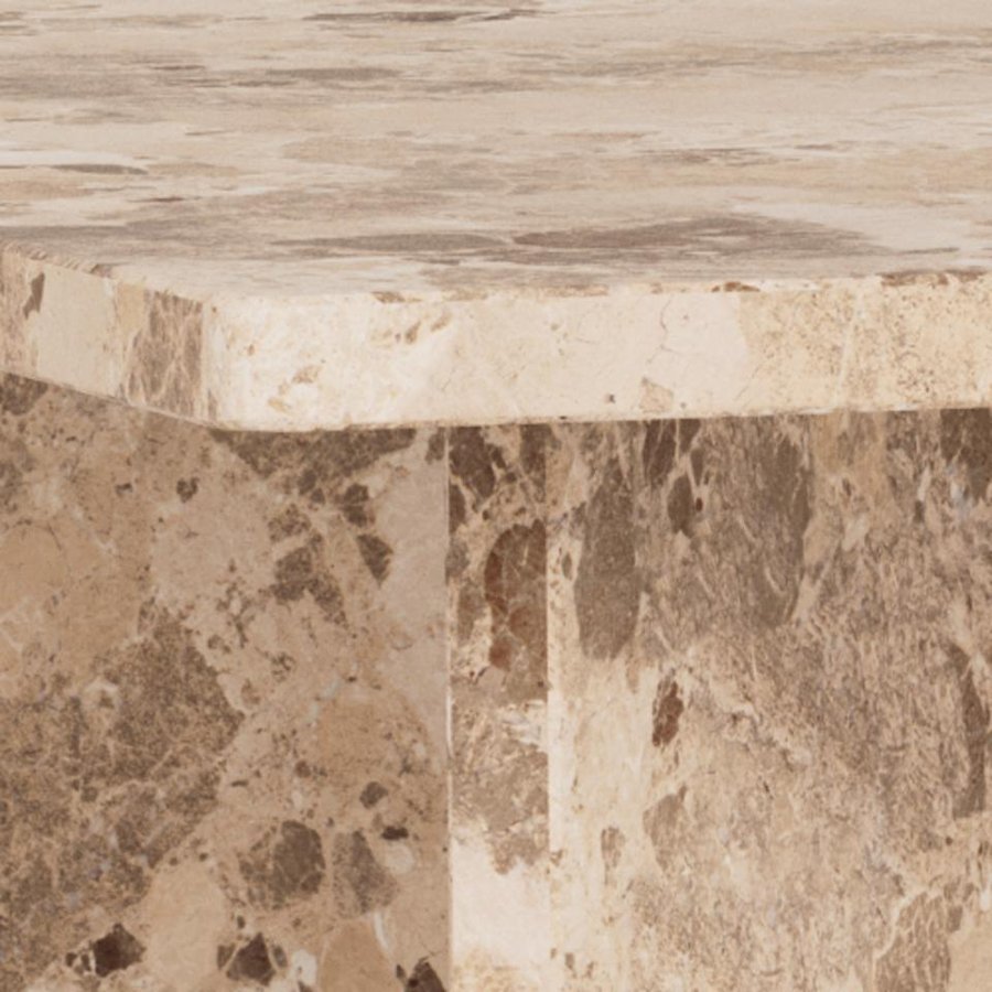 Vega Sofabord Latte Marmor Actona Bdh