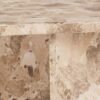 Vega Sofabord Latte Marmor V Formet