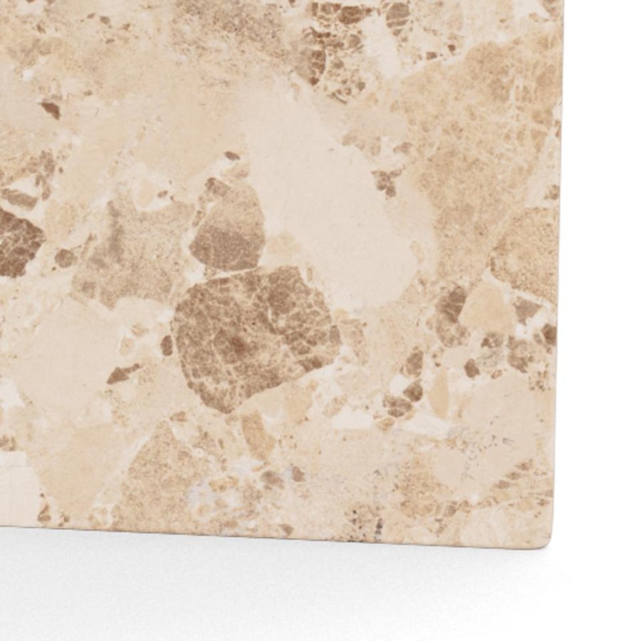 Vega Sofabord Latte Marmor V Formet