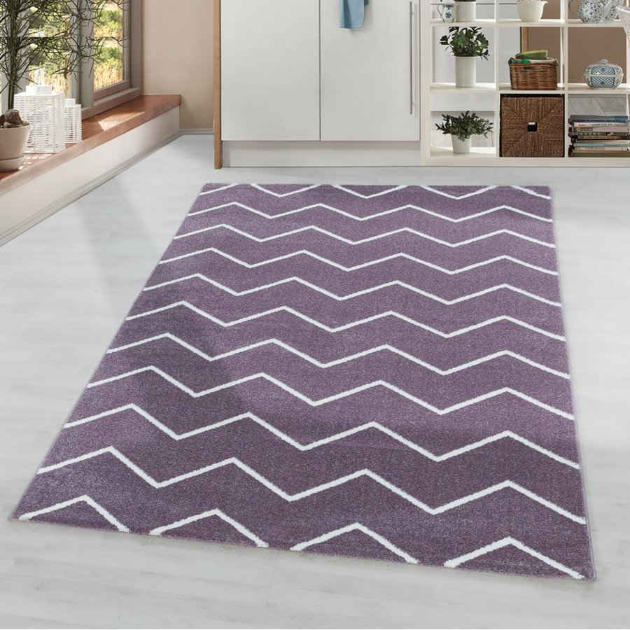 victor-gulvtaeppe-i-lilla-med-kant-fra-rugs-by-uniquebeds-ho-RIO802504602LILA-1 Victor Gulvtæppe