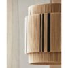 vinata-pendel-i-bomuldsflet-fra-nordal-40x44-cm-natur-sort-hos-uniqueb-4 VINATA Pendel i Bomuldsflet fra Nordal | Ø40x44 cm | Natur, Sort hos uniquebeds, home & living - Billede 4