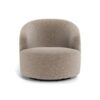 Westport Lounge Stol Beige Stof Armlæn