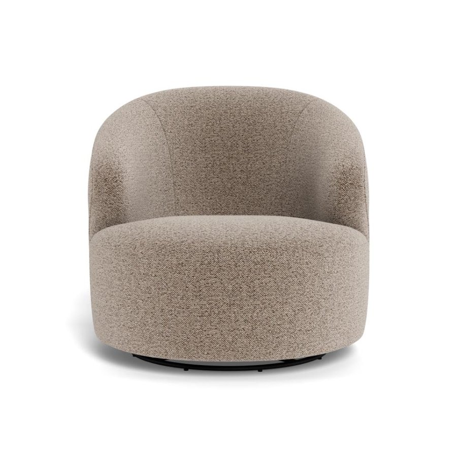 Westport Lounge Stol Beige Stof Armlæn