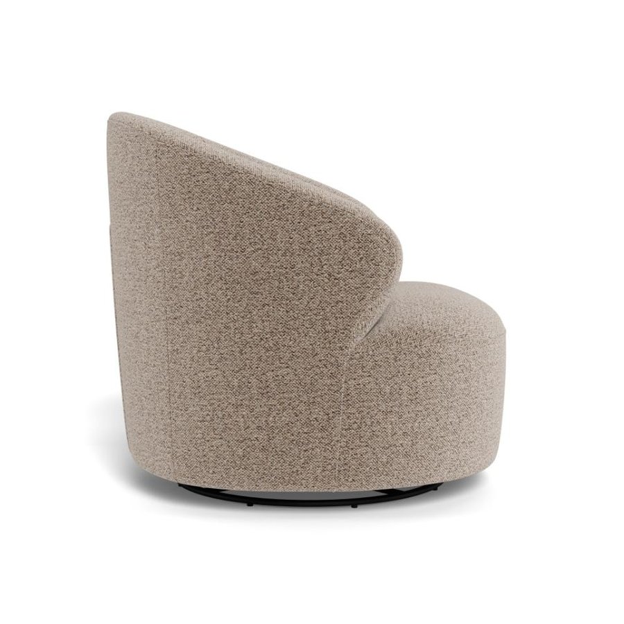 Westport Lounge Stol Beige Stof Armlæn