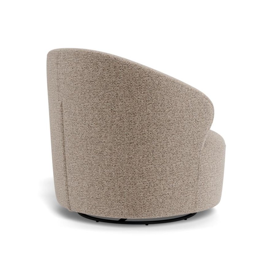 Westport Lounge Stol Beige Stof Armlæn
