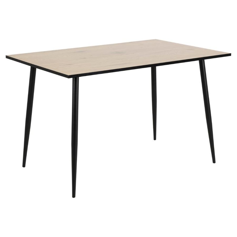 wilma-rektangulr-spisebord-i-hvidvasket-vild-egetr-stel-i-sort-stl-fra-H000019341-2 Wilma Rektangulær Spisebord Hvidvasket Vild Egetræ