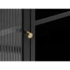 wuhan-sknk-i-sort-stl-med-riflede-glaslger-og-gyldne-greb-i-metal-fra-44580600-12 Wuhan Skænk Sort Stål Riflede Glaslåger