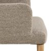 Zoe Spisebordsstol Armlæn Beige Actona