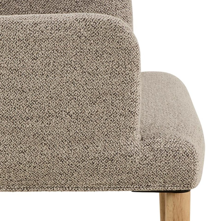Zoe Spisebordsstol Armlæn Beige Actona