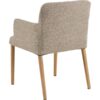 Zoe Spisebordsstol Armlæn Beige Actona