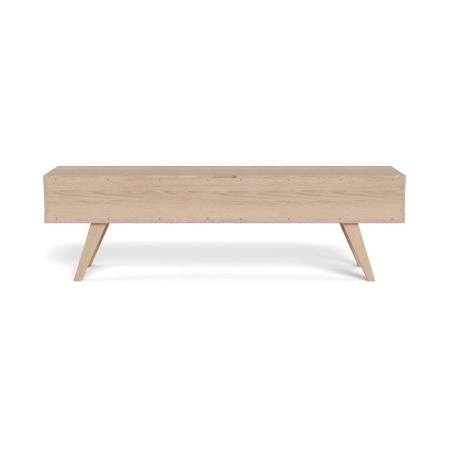 A Line Tv Bord Hvidpigmenteret Egetræ