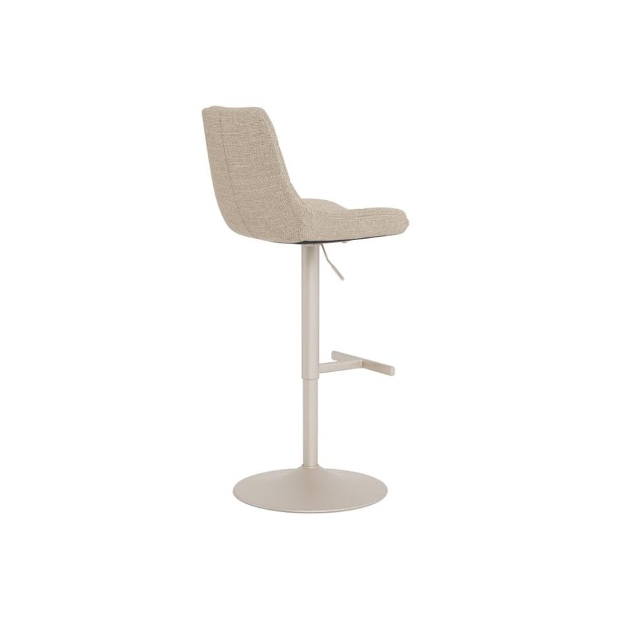 adisa-barstol-i-beige-stof-med-drejefunktion-fodsttte-gaspatron-horiso-0000114706-5 Adisa Barstol Beige Stof Drejefunktion Fodstøtte