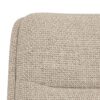 Adisa Spisebordsstol Beige Stof Drejefunktion Horisontal