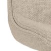 Adisa Spisebordsstol Beige Stof Drejefunktion Horisontal